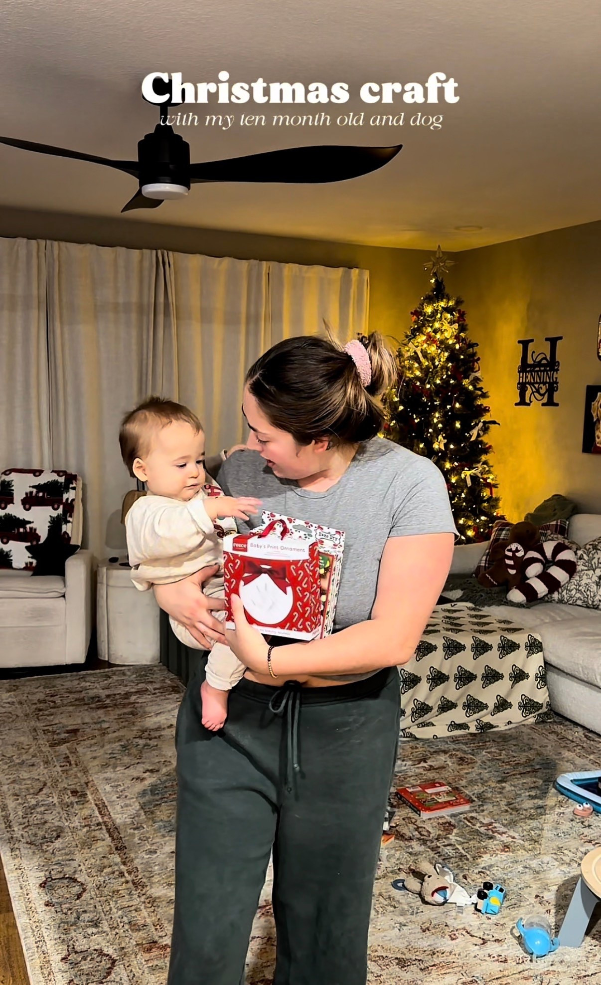 Easy and fun Christmas craft with your little one! 🎄🎨🫶🏻

#LTKmomlife #LTKSeasonal #LTKHoliday