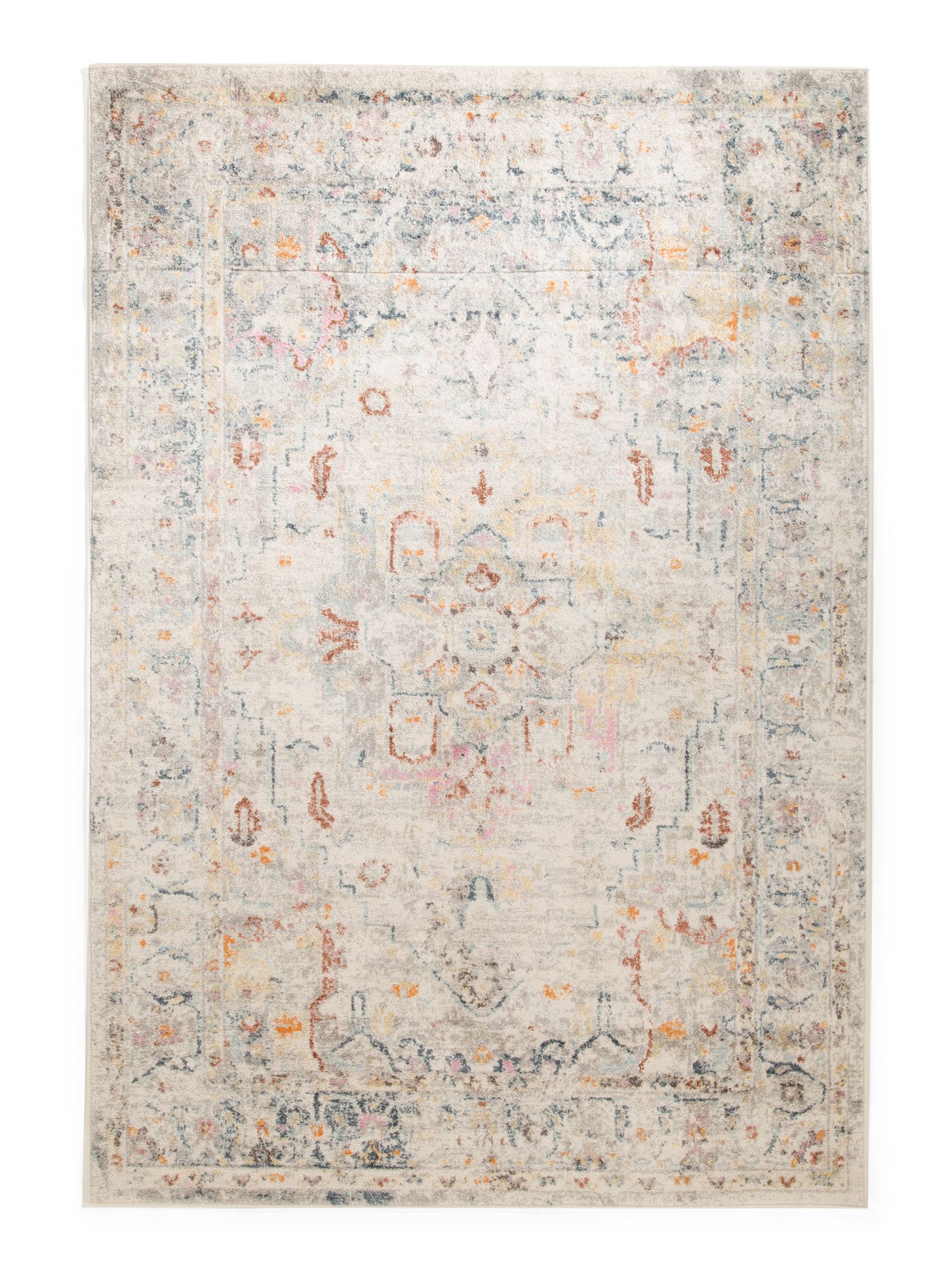 Made In Turkey 5x7 Vintage Look Area Rug | TJ Maxx