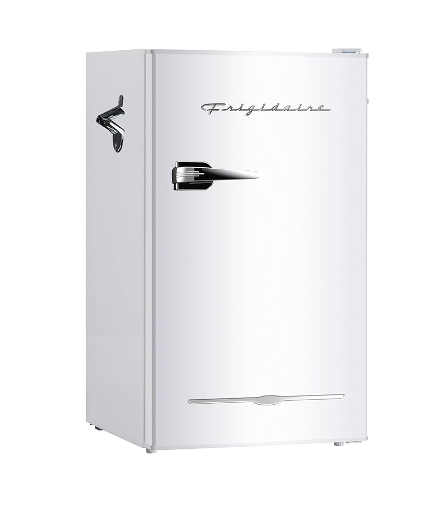 Frigidaire Retro Compact Fridge with Chiller, 3.2 cu ft Countertop Fridge with Built-In Bottle Op... | Amazon (US)