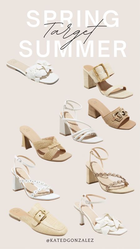 Target summer shoes! 

#LTKstyletip #LTKshoecrush #LTKfindsunder50