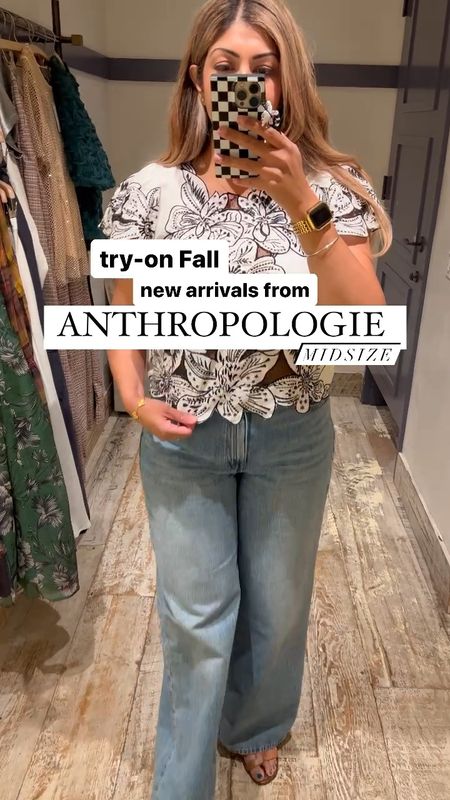 Try on haul of new arrivals from Anthropologie. These are great fall outfits for midsize ladies. Below is sizing:

White top : medium
Madewell denim jeans: 31
Faux leather jacket : large 
Satin skirt: medium
Silver tshirt : medium
Textured top: large
High waisted denim skirt: 14 runs small
Parachute pants : medium
Varley sweatshirt : large
Rhinestone top: medium

Anthropologie outfits / fall business casual workwear / casual Friday outfit / fall weekend outfit / Labor Day outfit  / madewell wide leg jeans / transitional outfits / fall outfit / fall teacher outfit / midsize fall outfit / size 10 / size 12 / fall workwear 

#LTKworkwear #LTKSeasonal #LTKmidsize