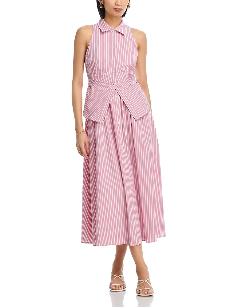 Tanya Taylor Hannah Striped Tie Back Dress | Bloomingdale's (US)