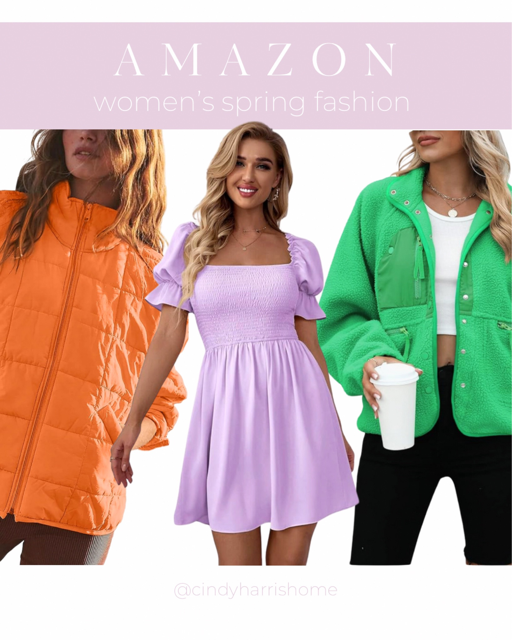 Working on adding some more color to my wardrobe this spring… can you tell??

Especially loving this purple dress. 💜

All of these items come in several fun colors and patterns! Check them out. 🙌🏻

#LTKmidsize #LTKstyletip