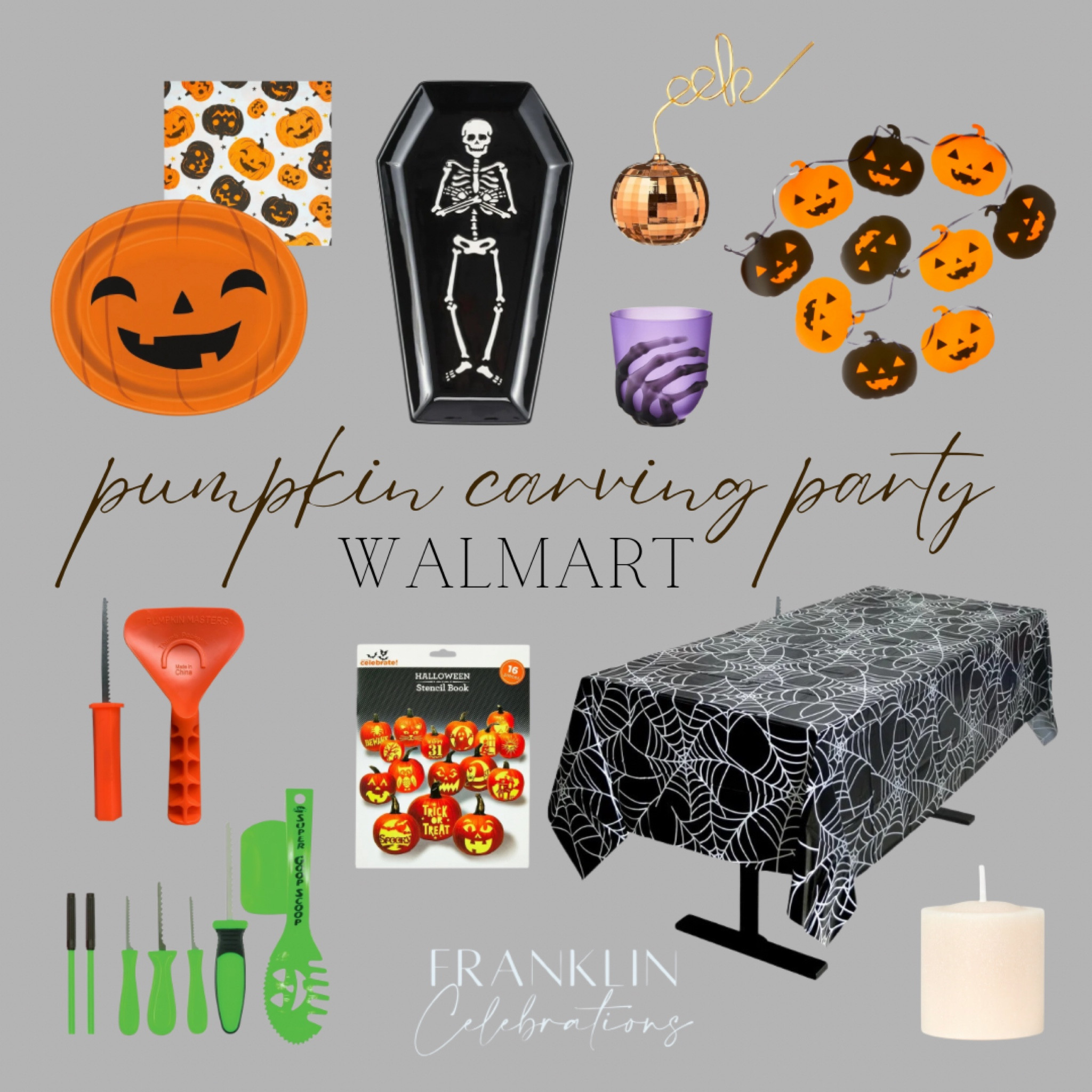 Make it easy and order all from #walmart pick up (or delivery like me😉) free delivery with Walmart+ subscription 



#LTKSeasonal #LTKHalloween #LTKParties