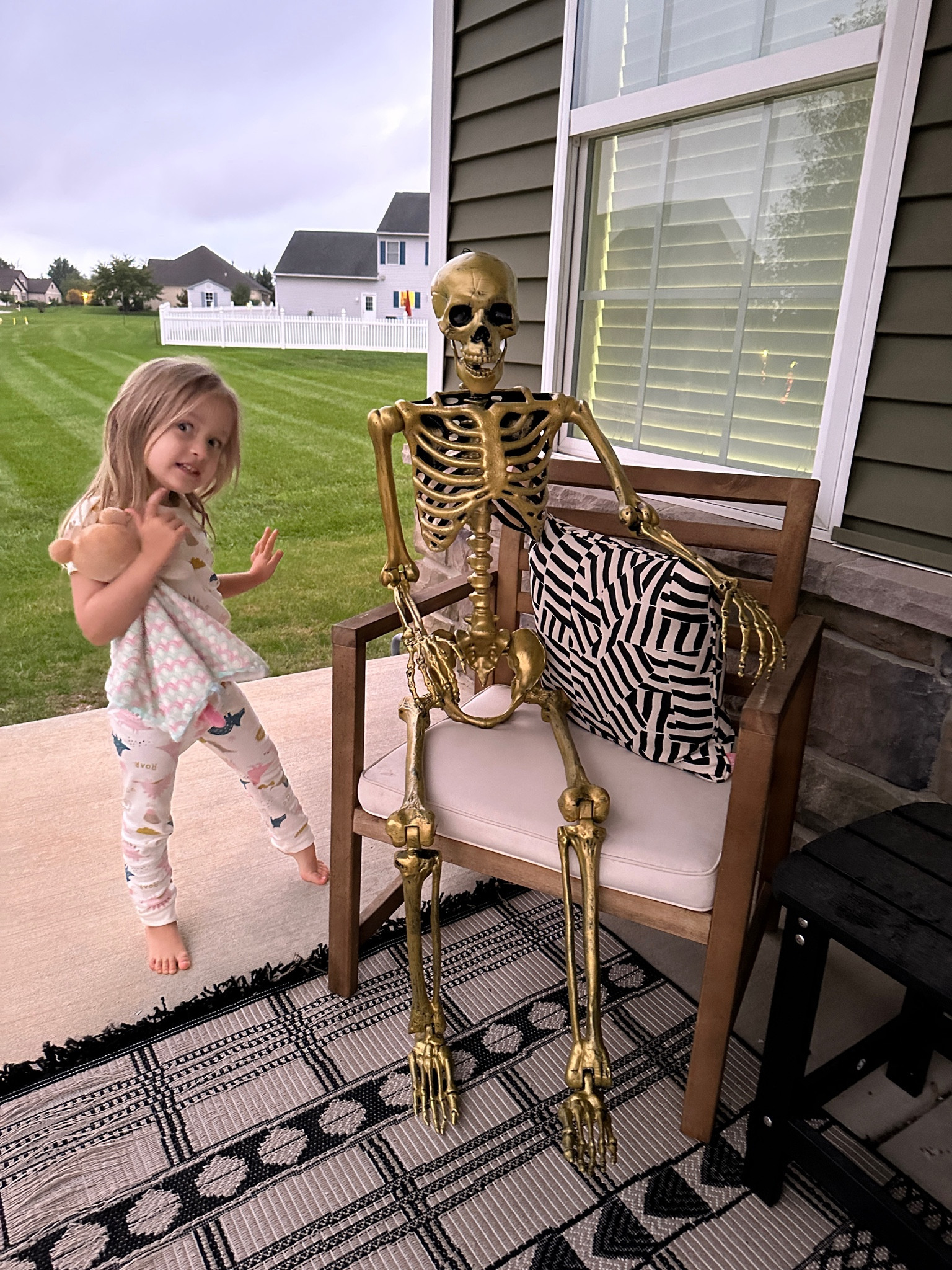 60” posable Halloween skeleton from
Target 

#LTKfamily #LTKhome #LTKHalloween