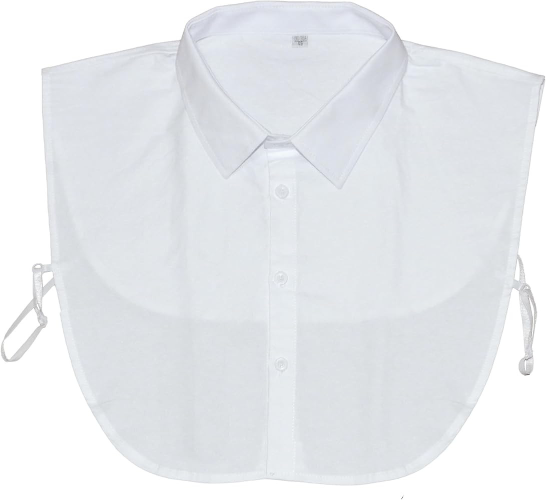 YIZHONG Detachable Collar Faux Shirt Dickie Collars for Women Men | Amazon (US)