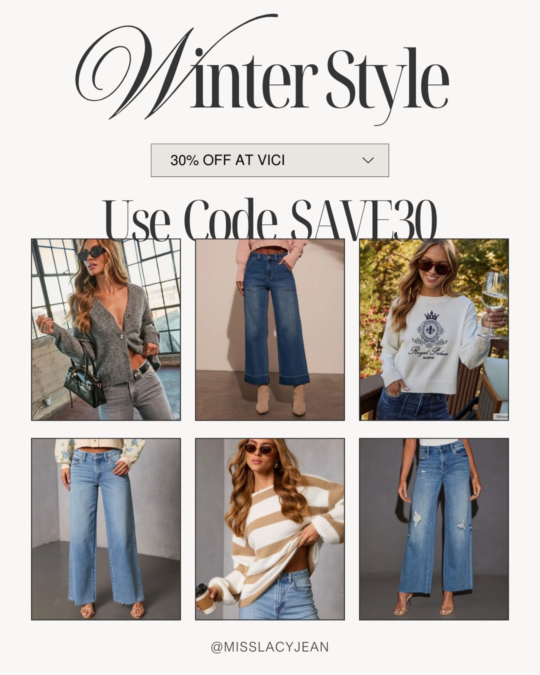 Vici Winter Outfits 40% Off ✨

vici collection // vici dress // vici haul // vici sweater // winter outfits // winter outfit ideas // fall outfit ideas // fall outfits // fall outfits 2025

#LTKFindsUnder50 #LTKootd #LTKFindsUnder100