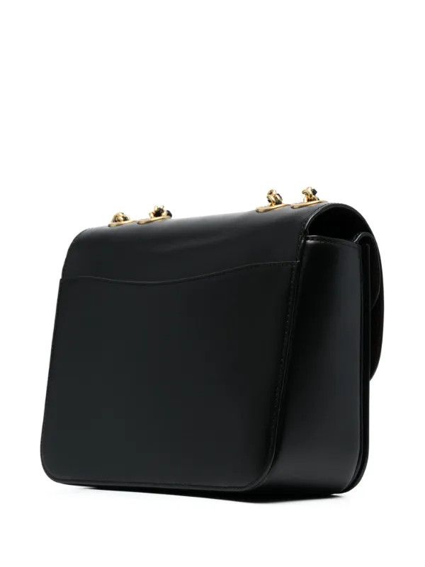 polished leather crossbody bag | Farfetch (UK)