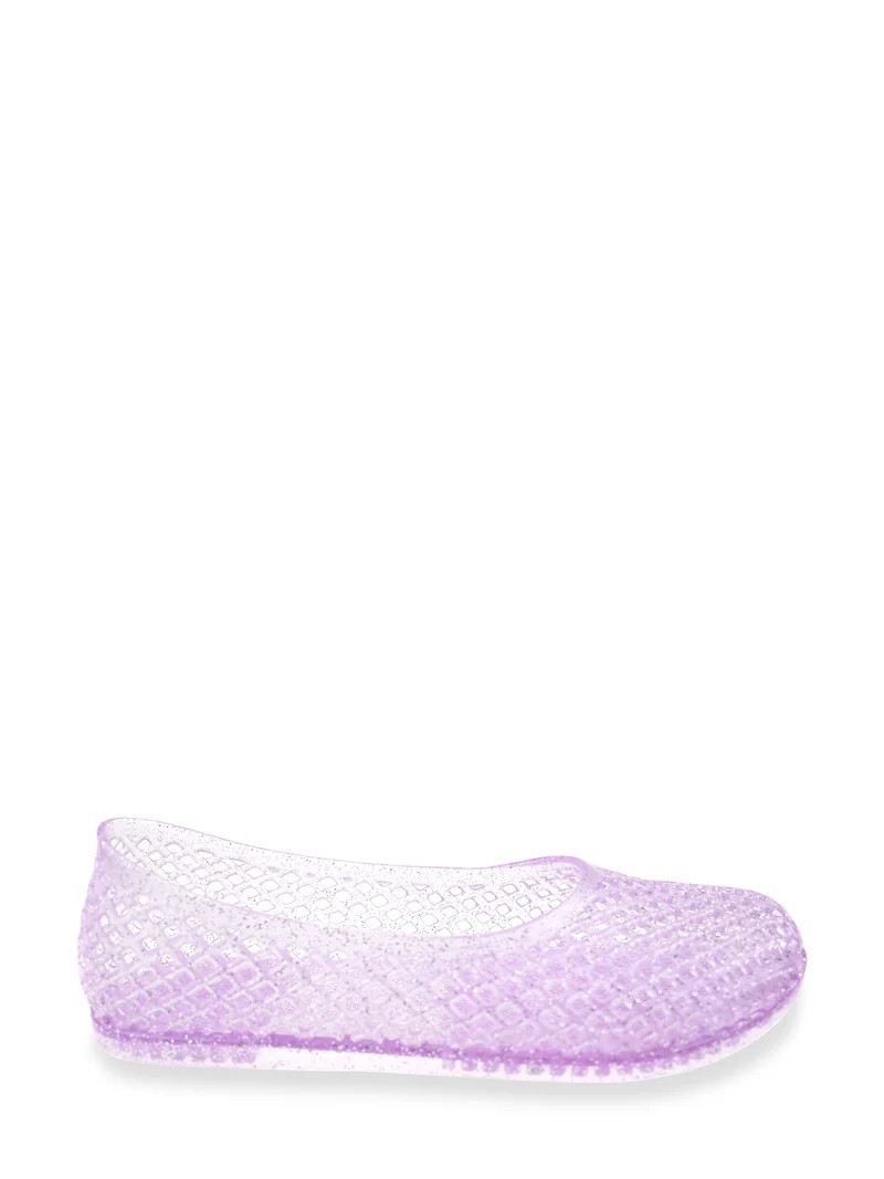 Wonder Nation Girls Jelly Ballet Flats | Walmart (US)