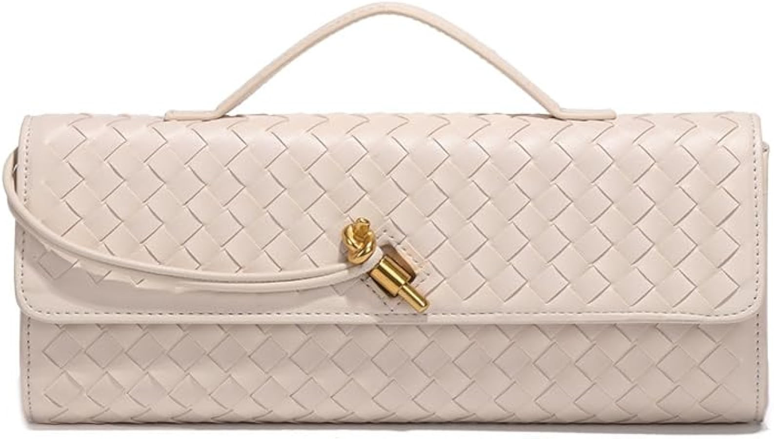 Woven Crossbody Bags for Women PU Leather Shoulder Bag Handwoven Small Hobo Bag Purses 2024 | Amazon (US)