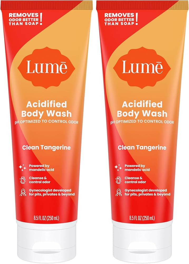Lume Acidified Body Wash - 24 Hour Odor Control - Removes Odor Better than Soap - Moisturizing Fo... | Amazon (US)