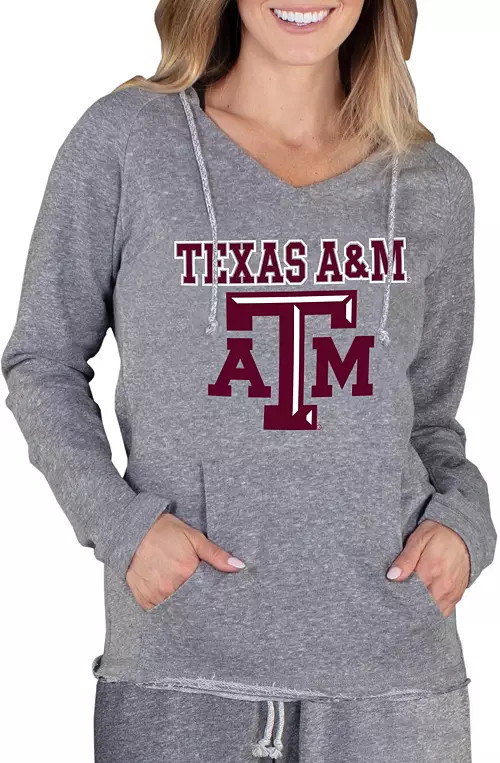 Concepts Sport Women's Texas A&M Aggies Grey Mainstream Hoodie | Dick's Sporting Goods | Dick's Sporting Goods