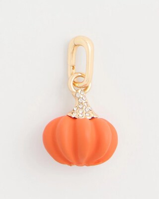 Women's Pumpkin Charm in Gold | Chico's | Chico's