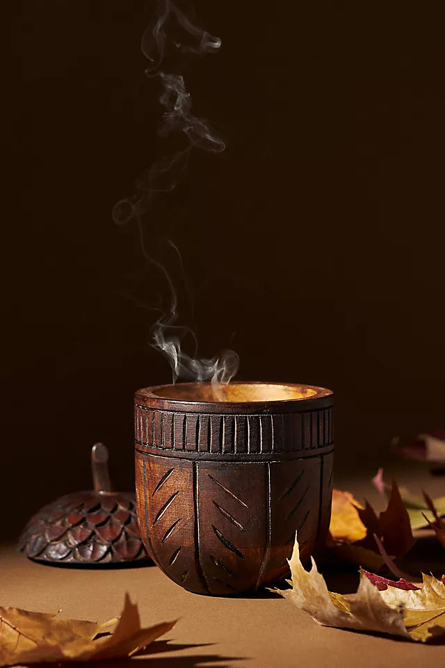 Artisan Acorn Candle | Anthropologie (US)