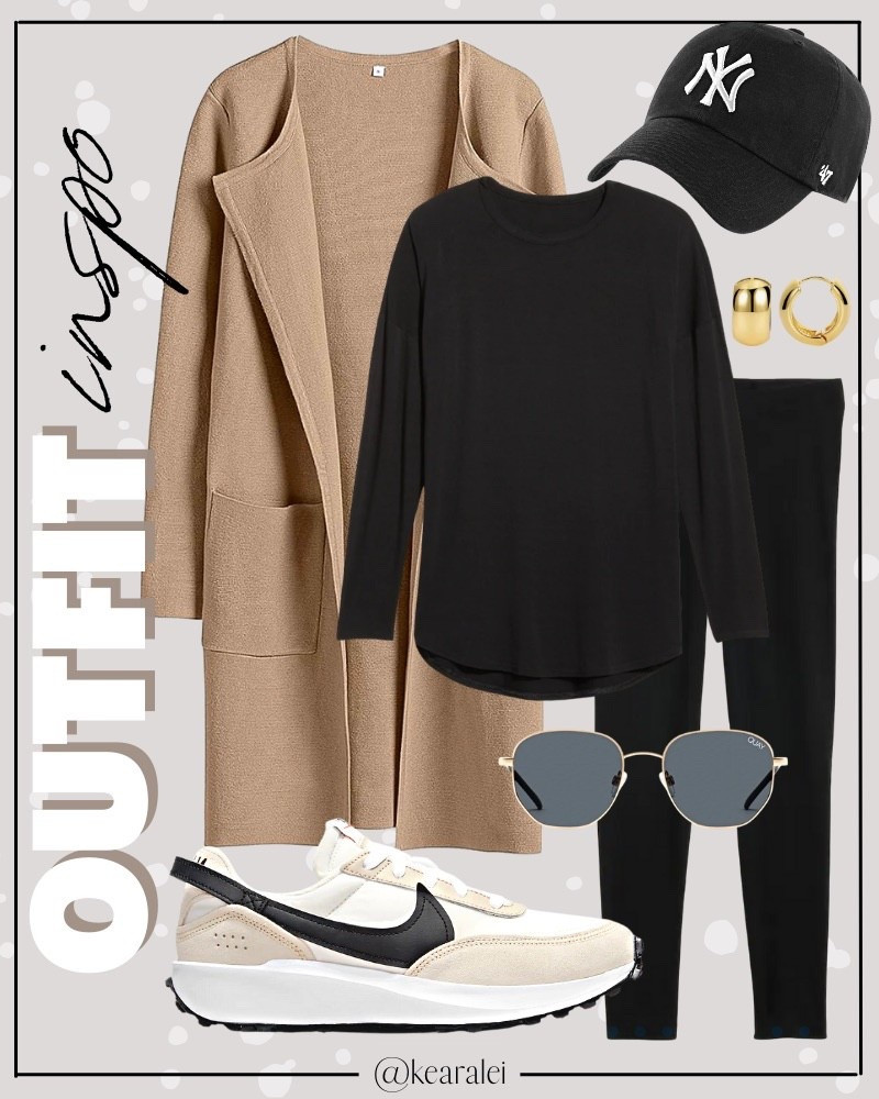 Winter outfit Amazon casual mom outfit fall outfits momiform neutral style J Crew j.crew coatigan looks for less lookalike coat cardigan look for less street style Amazon fashion affordable outfits long tan beige brown coatigan black tunic shirt long sleeves with black leggings tall regular petite length and womens adidas sneakers oversized wool coat black baseball cap hat ‘47 brand hats || #mango #nordstrom #amazon #fashion . .  deals sales sale alert Amazon fashion, teacher outfits, business casual, casual outfits, neutrals, street style, Midi skirt, Maxi Dress, Swimsuit, Bikini, Travel, skinny Jeans, Puffer Jackets, Concert Outfits, Cocktail Dresses, Sweater dress, Sweaters, cardigans Fleece Pullovers, hoodies, button-downs, Oversized Sweatshirts, Jeans, High Waisted Leggings, dresses, joggers, fall Fashion, winter fashion, leather jacket, Sherpa jackets, Deals, shacket, Plaid Shirt Jackets, apple watch bands, lounge set, Date Night Outfits, Vacation outfits, Mom jeans, shorts, sunglasses, Disney outfits, Romper, jumpsuit, Airport outfits, biker shorts, Weekender bag, plus size fashion, Stanley cup tumbler, boots booties tall over the knee, ankle boots, Chelsea boots, combat boots, pointed toe, chunky sole, heel, high heels, mules, clogs, sneakers, slip on shoes, Nike, adidas, vans, dr. marten’s, ugg slippers, golden goose, sandals, high heels, loafers, Birkenstocks, Steve Madden Target, Abercrombie and fitch, Amazon, Shein, Nordstrom, H&M, forever 21, forever21, Walmart, asos, Nordstrom rack, Nike, adidas, Vans, Quay, Tarte, Sephora, lululemon, free people


#LTKMidsize #LTKSeasonal #LTKootd