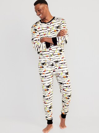 Matching Halloween One-Piece Pajamas for Men | Old Navy (US)