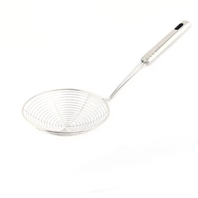 Unique Bargains Kitchenware Stainless Steel Oil Ladle Sifter Mesh Strainer Silver Tone 5.1'' Dia | Target