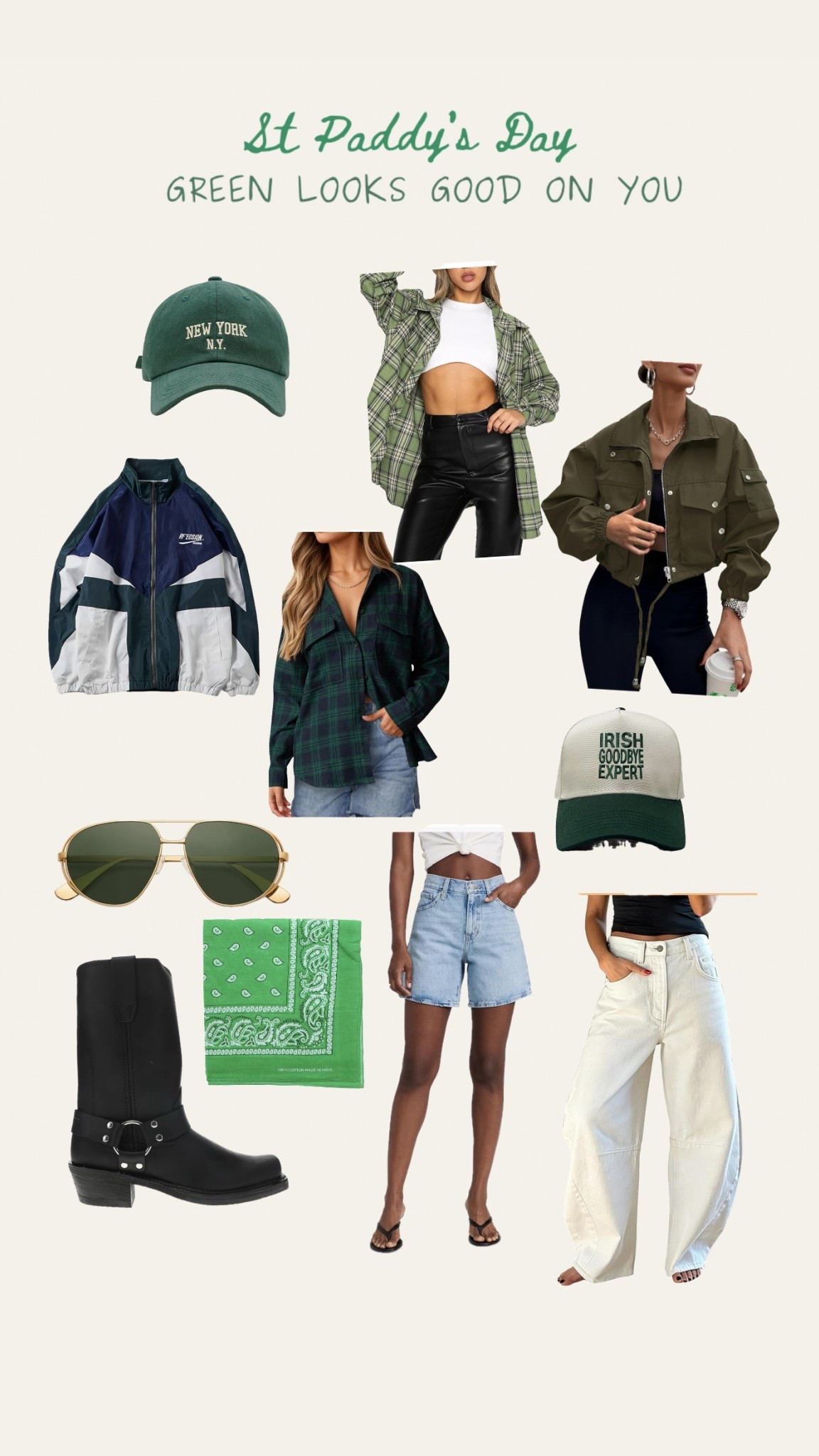 St Patrick’s Day
St Paddy’s Day
Green outfits 
Windbreaker
Bomber jacket 
Trending
On trend

#LTKSpringSale #LTKdayinmylife #LTKOver40