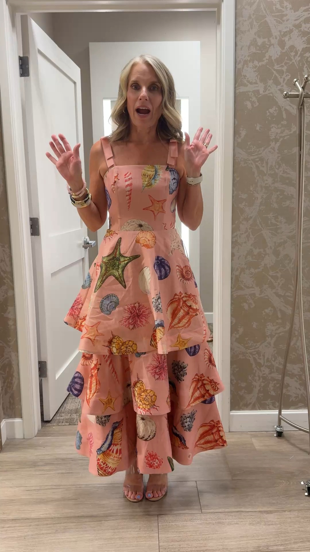 Talk about gorgeous AND the bottom zips off making the perfect after party or cocktail
Dress. Wearing size 2/XS @Dillards Inc.

#LTKgrwm #LTKOver40 #LTKWedding