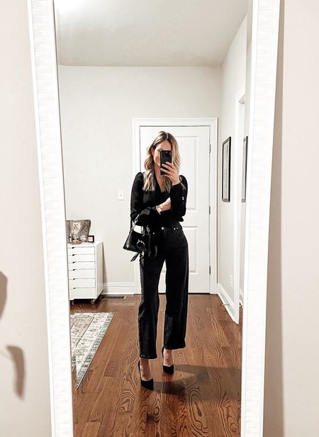 I keep meaning to show you all my favorite outfit lately, and whenever I wear it out, it’s already so dark by the time we leave for dinner that I can’t get a photo! Finally snapped a useable one —
#ltkstyle #minimalstyle