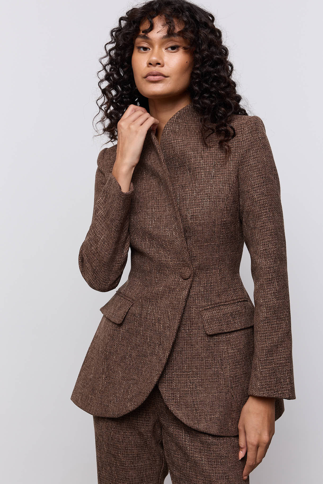 Tweed Tailored Blazer | Odd Muse