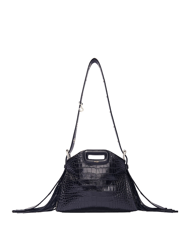 Maje Miss M Mini Embossed Leather Bag | Bloomingdale's (US)