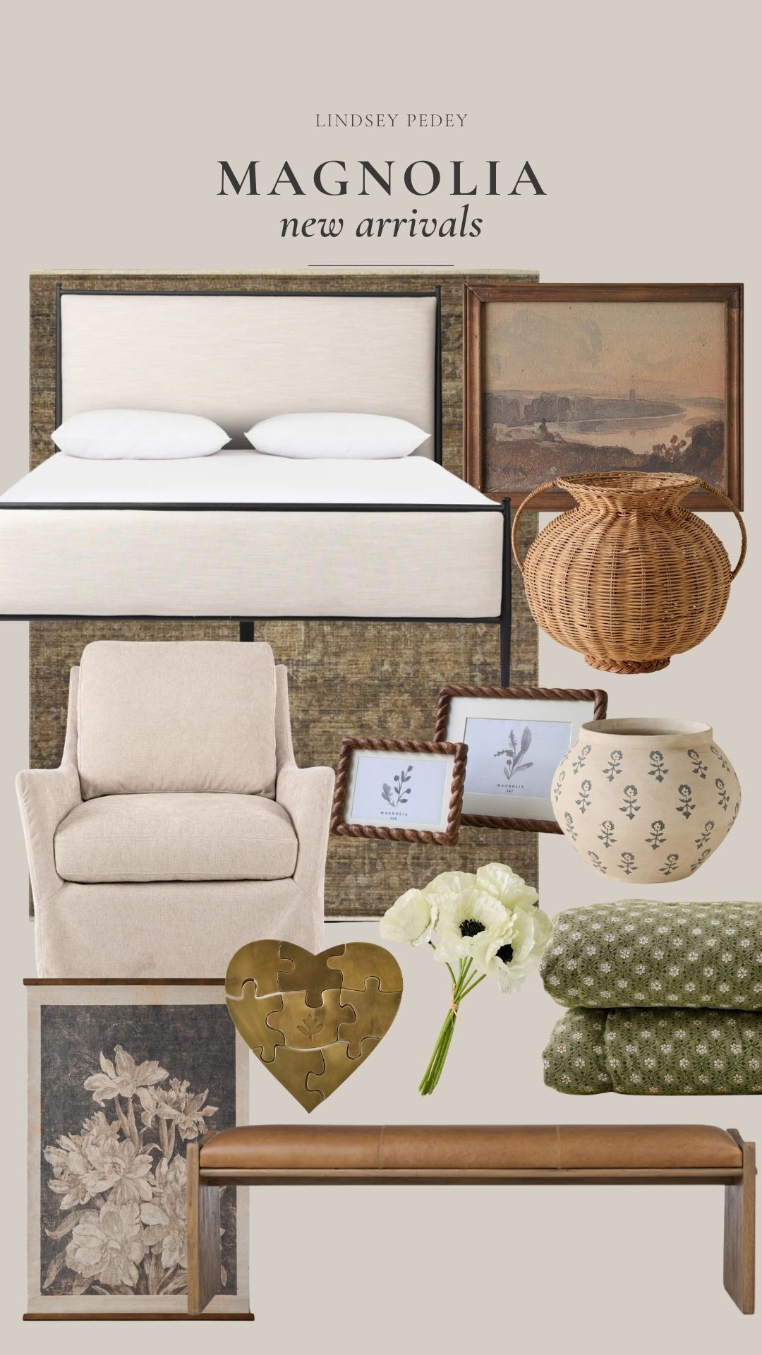 Magnolia spring collection🤍


Spring new arrivals, spring decor, new magnolia furniture, bed, wall art, spring art, vase, bedding, bench

#LTKHome #LTKSeasonal #LTKFindsUnder50