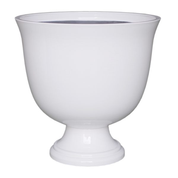 White Emilia Urn Outdoor Planter, Large | At Home