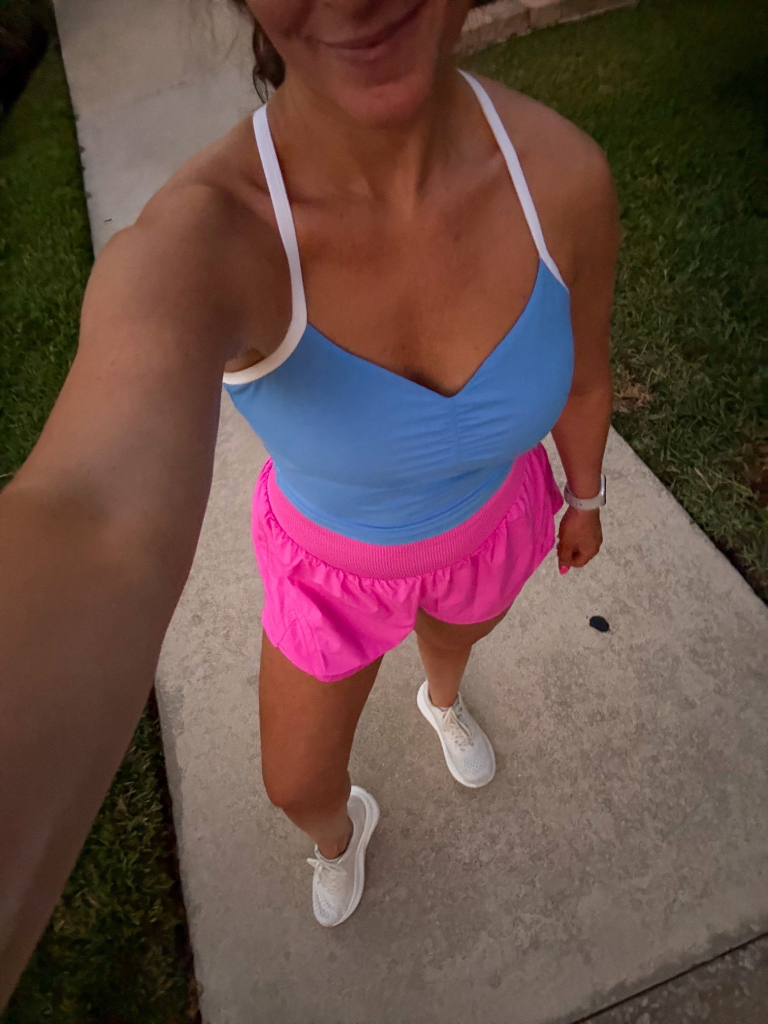 another early morning workout ootd. Love this workout top from @Target! Wearing a medium in both top and bottoms. 

#LTKmorningroutine #LTKActive #LTKfitnessgoals