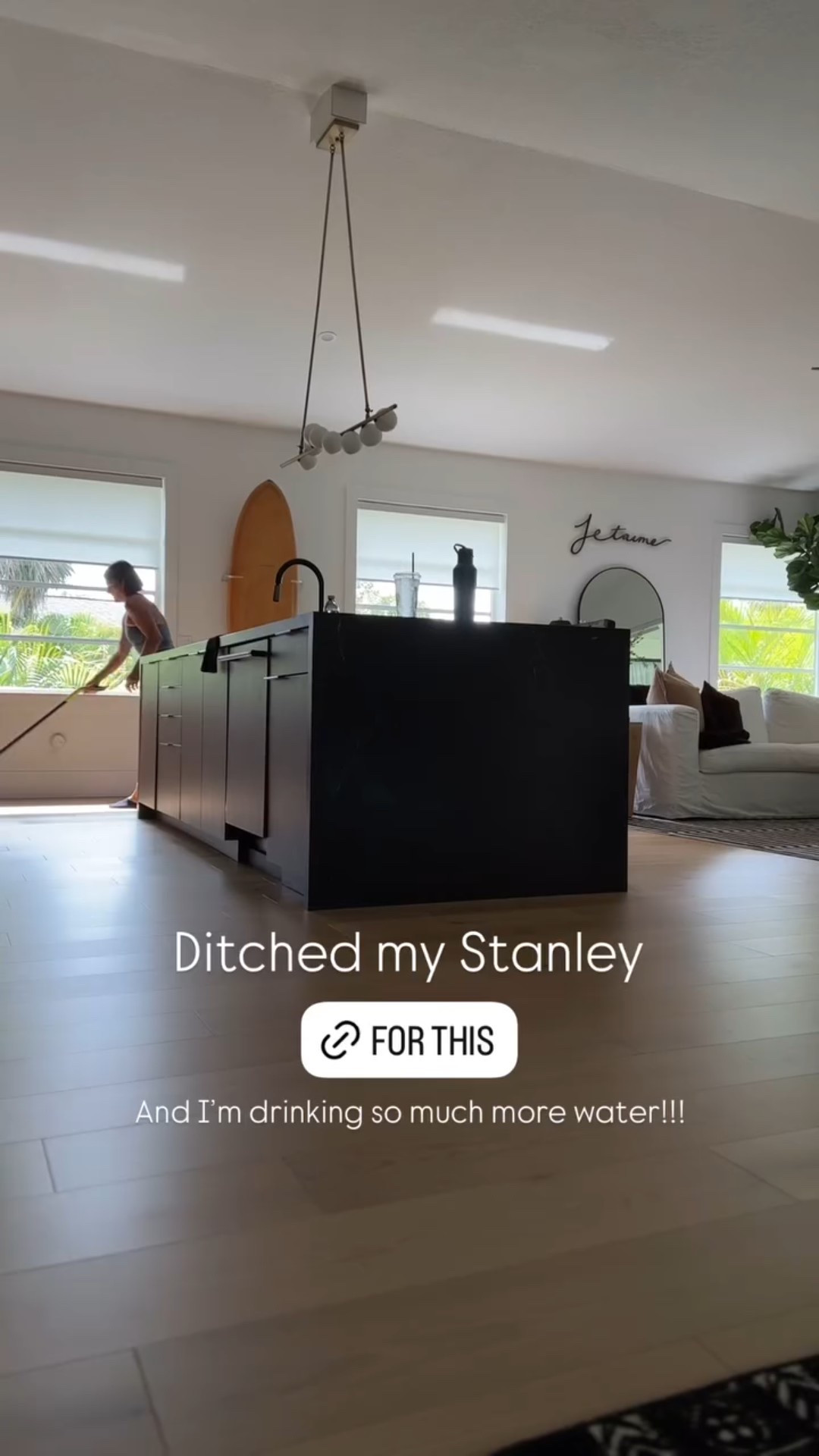 And I’m drinking so much more water!!! Ditched my Stanley