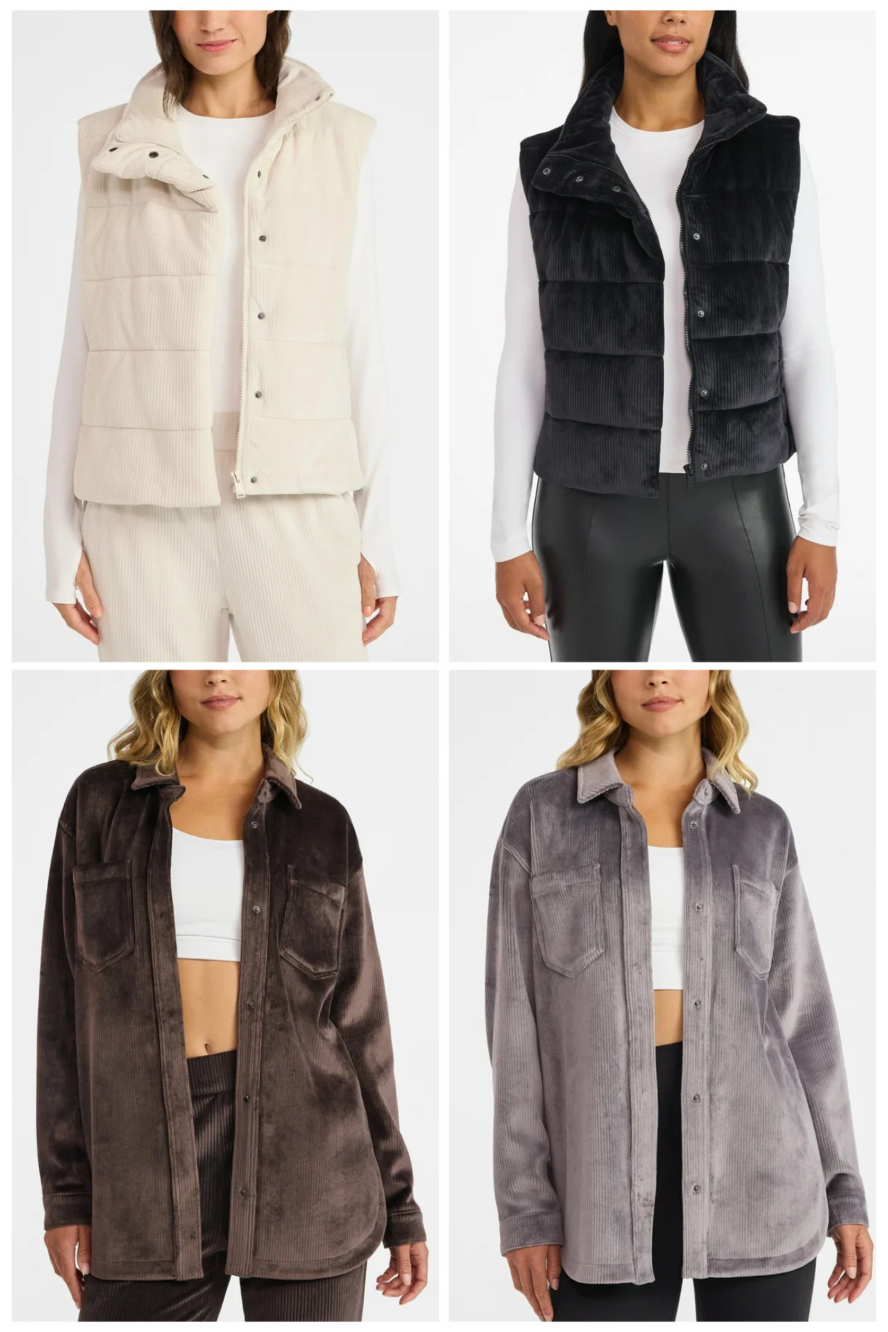 Walmart new arrival, corduroy shacket, corduroy puffer vest 

#LTKStyleTip #LTKActive #LTKFindsUnder50