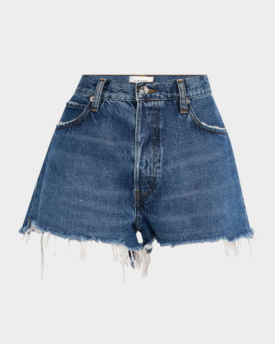 FRAME The Dare Denim Shorts | Neiman Marcus