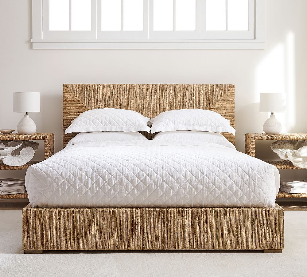 Malibu Woven Bed | Pottery Barn (US)