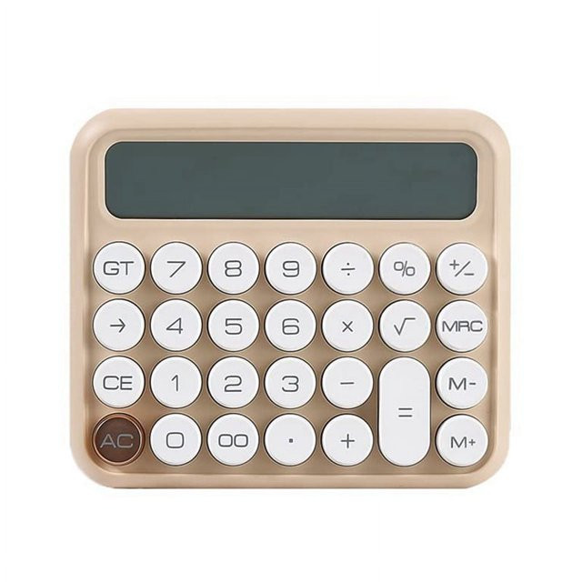 12 Digits Mechanical Switch Calculator LCD Display Desktop Calculator Button Financial Calculator... | Walmart (US)