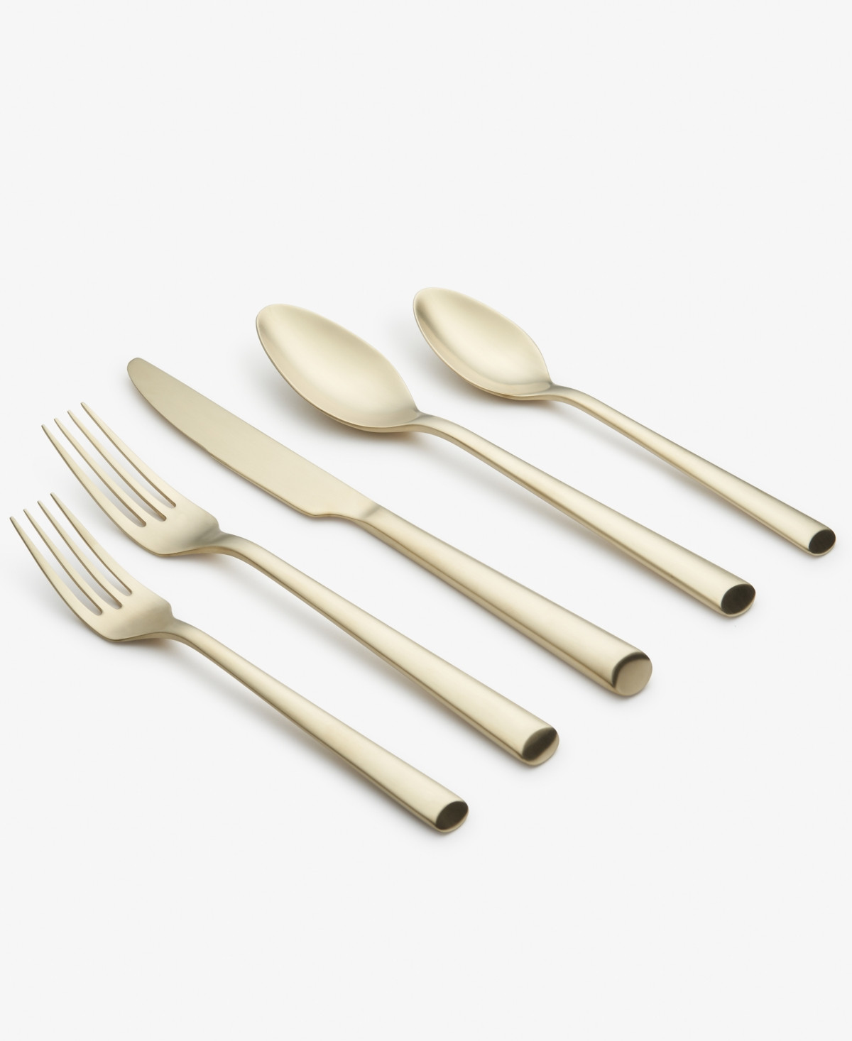 Cambridge Silversmiths Gilda Satin 20-Piece Flatware Set, Service for 4 - Champagne Gold-Tone | Macy's