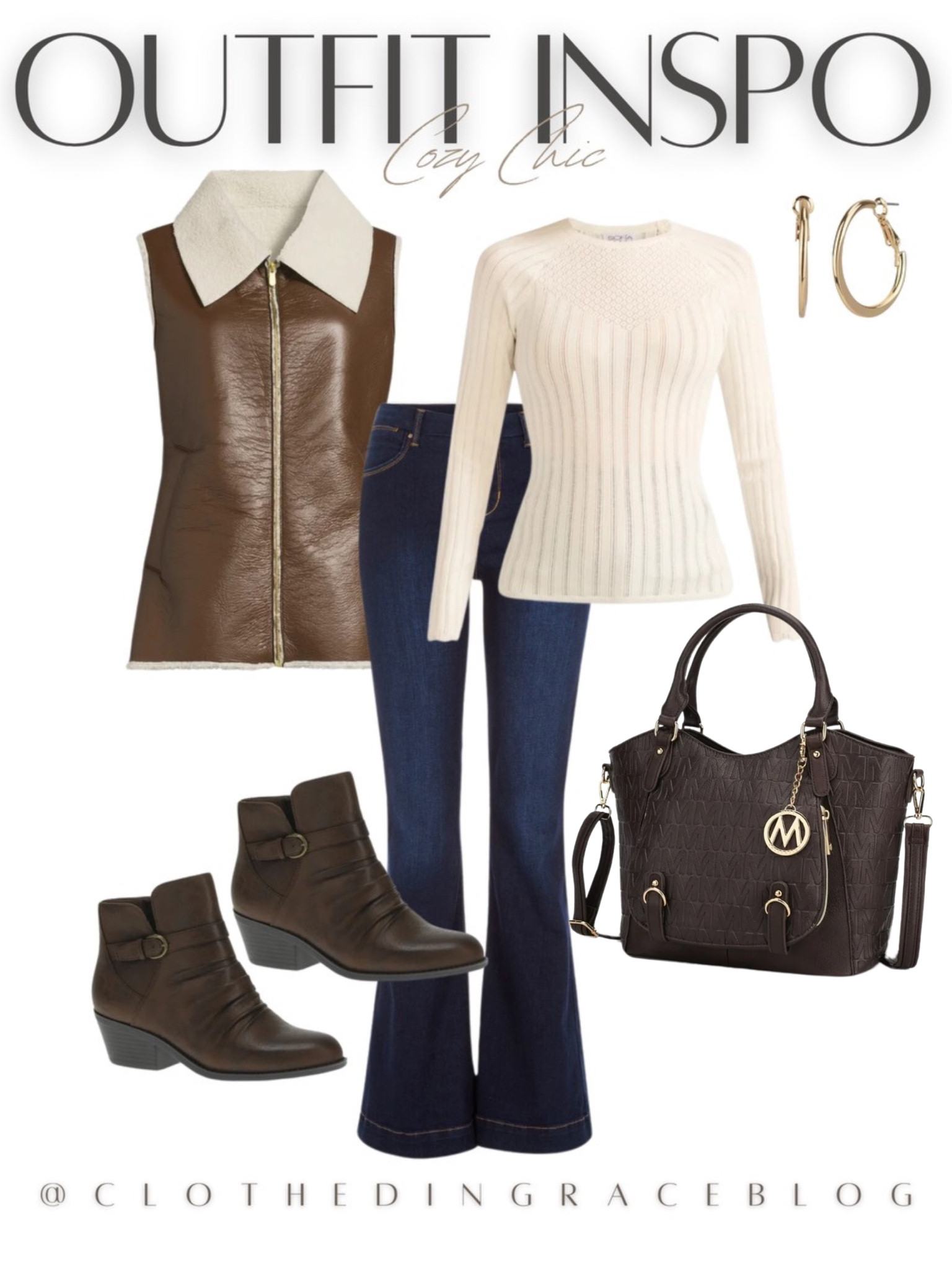 Such a cozy outfit for fall from @walmartfashion! #walmartpartner #walmartfashion @walmart 

#LTKStyleTip #LTKFindsUnder100 #LTKFindsUnder50