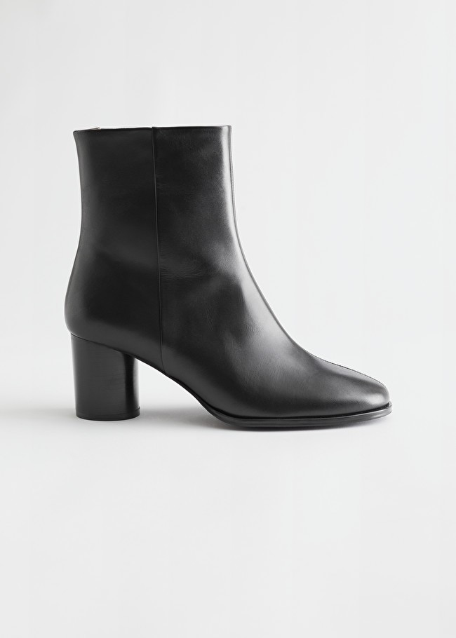 Block Heel Leather Boots | & Other Stories (EU + UK)