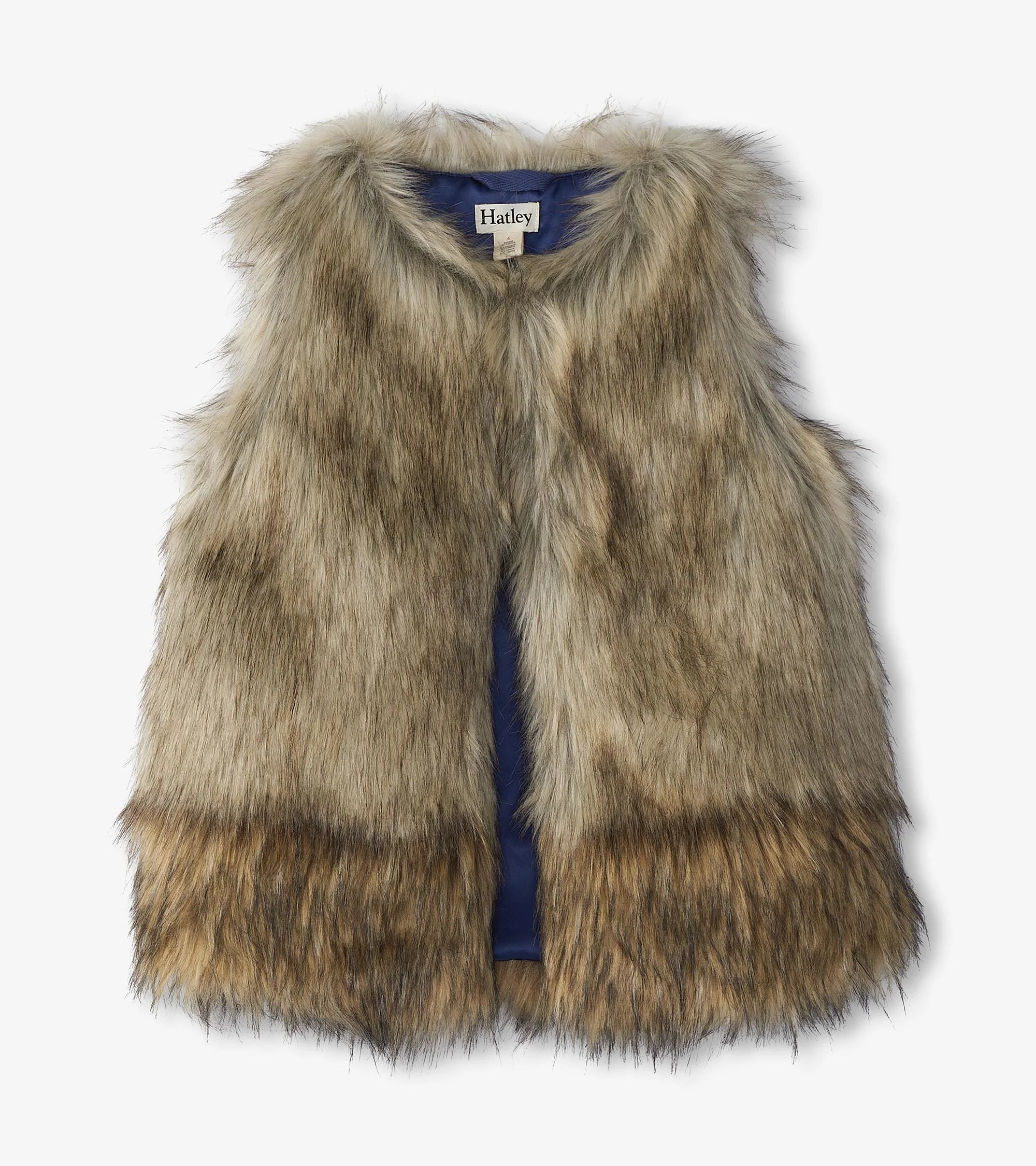 Girls Faux Fur Vest | Hatley