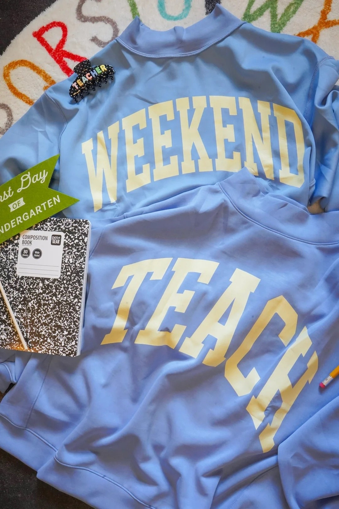 TEACH MOCKNECK!! ✨🌟💙✏️👩🏼‍🏫🍎

#LTKootd #LTKSeasonal #LTKdayinmylife