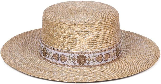 Lack of Color Women's Spencer Boater Special Straw Sun Hat | Amazon (US)