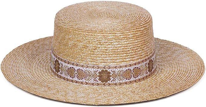 Lack of Color Women's Spencer Boater Special Straw Sun Hat | Amazon (US)