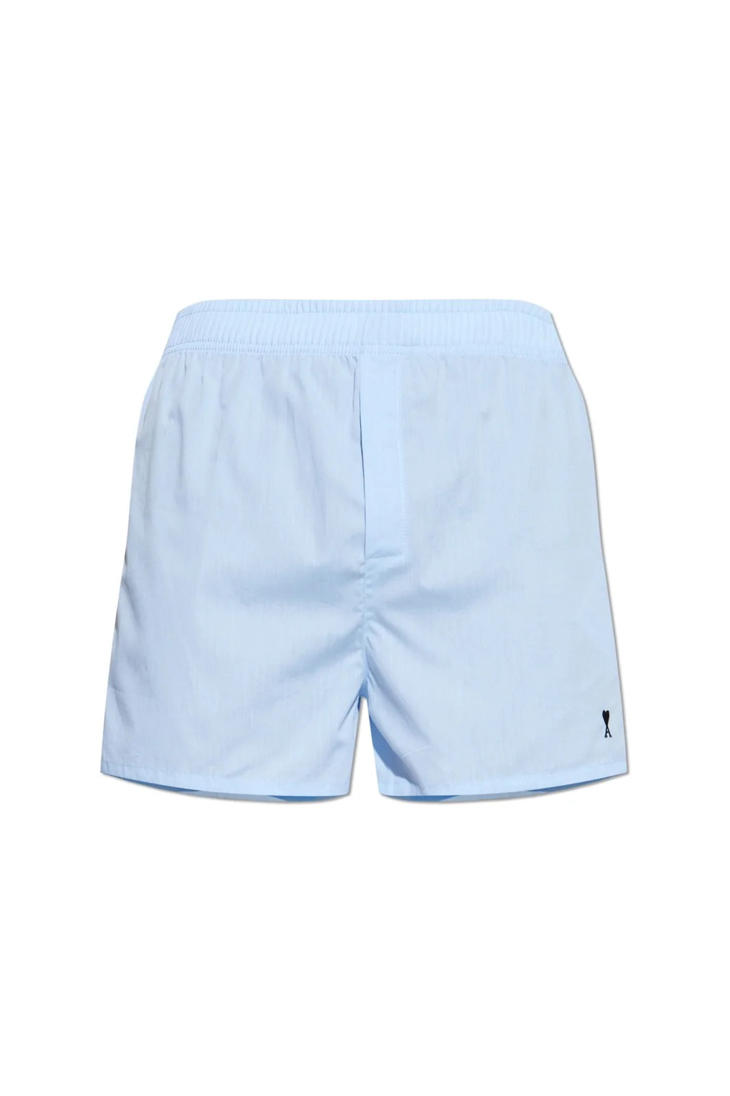 AMI Paris Ami de Coeur Logo Embroidered Boxer Shorts | Cettire Global