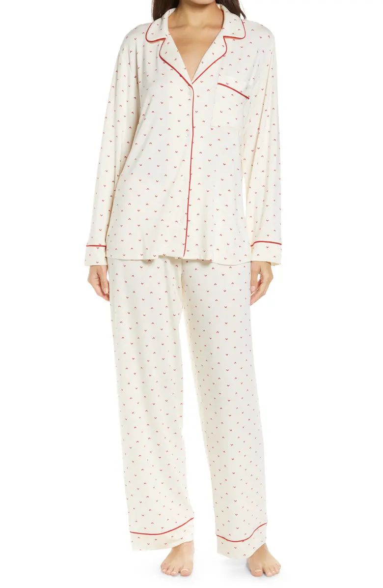 Gisele Print Jersey Knit Pajamas | Nordstrom