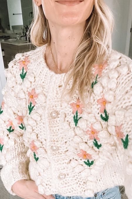 Some beautiful spring sweaters if you’re still living in that in between weather where some days are cold and some days are hot but you really are excited to dress for spring 🌺 And some jeans I’ve been loving too!

#LTKstyletip #LTKSeasonal #LTKfindsunder50