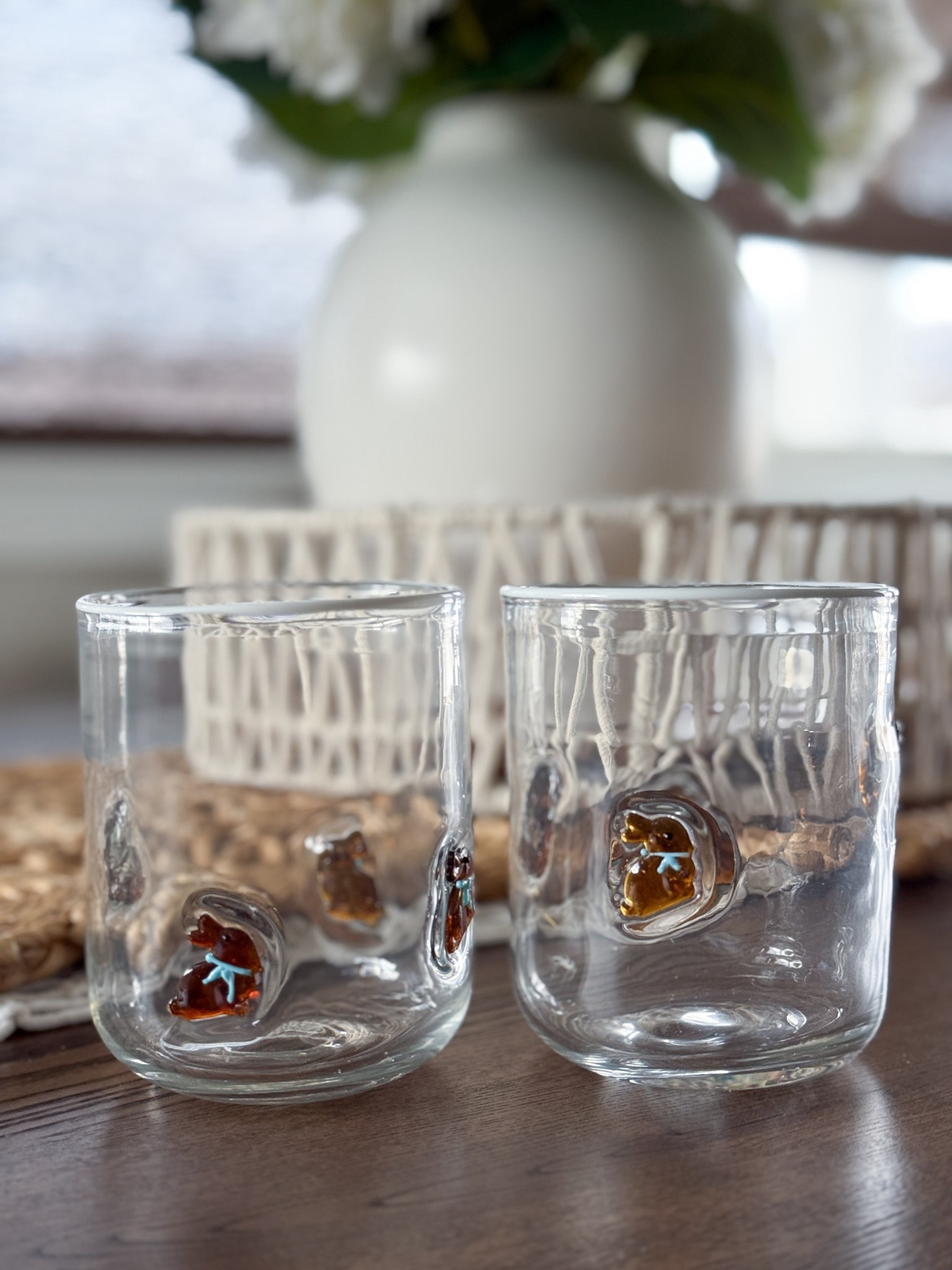 Easter is early this year & that means now is the time to grab the cute stuff before it sells out. These Anthropologie Easter icon glasses are so charming, the little chocolate bunny detail embedded in the glass are so unique & they look so good styled on a tablescape. The kind of thing you’ll bring out every year. Linked in my LTK!

anthropologie – anthropologie home – easter decor – easter tablescape – easter entertaining – easter glasses – holiday entertaining – spring decor – spring tablescape – table setting – home decor – anthropologie finds – easter finds – seasonal decor – holiday decor – hostess gifts – entertaining at home – home styling – spring entertaining – cute easter decor – easter 2026 – shop now – limited edition – seasonal finds – home inspo

#LTKfoodie #LTKSeasonal #LTKHome