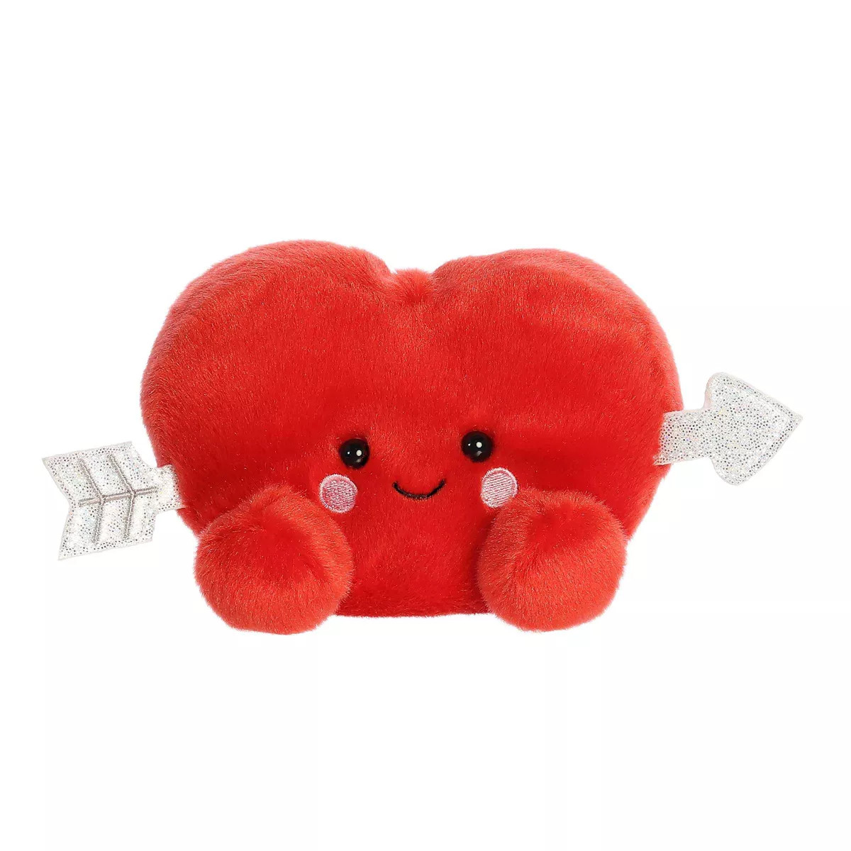 Aurora Mini Paolo Cupid Heart Palm Pals Adorable Stuffed Animal Red 5" | Target