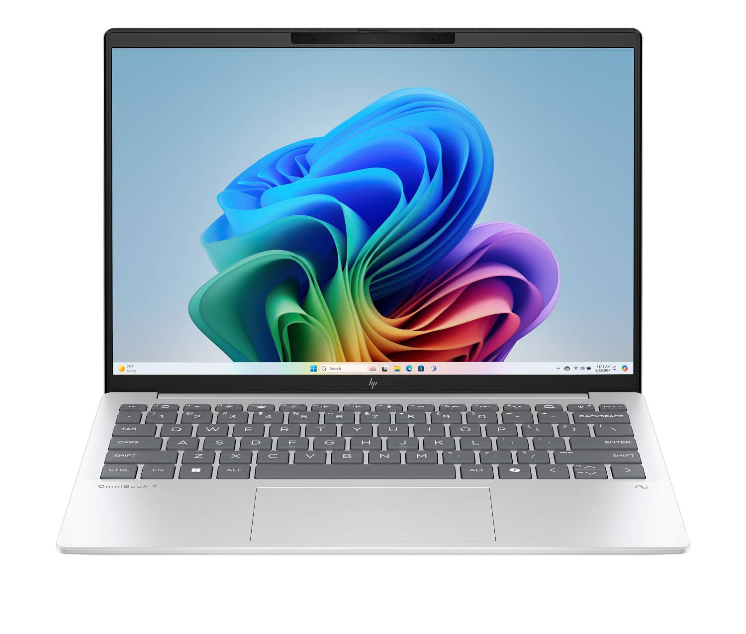 HP - OmniBook 7 Laptop Computer 13.3" 2K AMD Ryzen AI 7 16 GB memory;1 TB SSD - Glacier silver aluminum | Best Buy U.S.