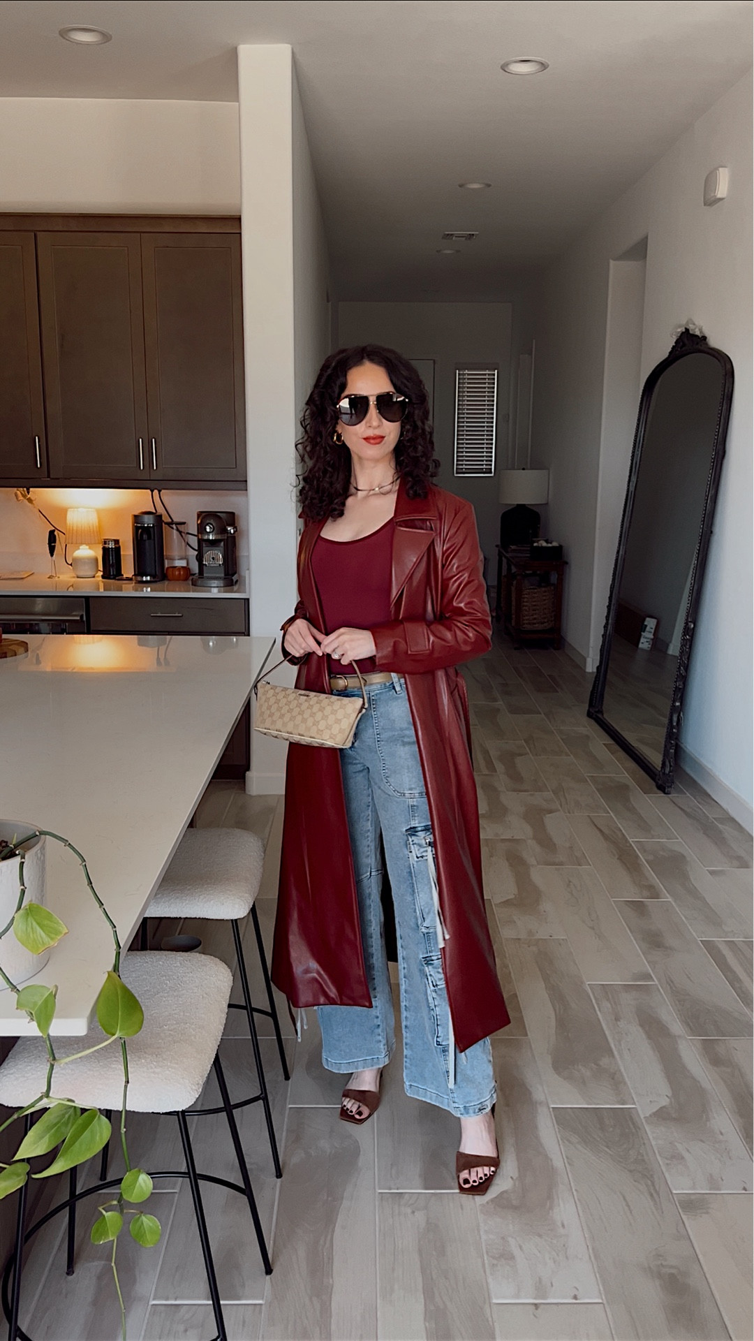 The unofficial color of the year…burgundy ♥️🍒

Burgundy is a color I thought looked bad on me until very recently!

Color is so interesting because 1. tastes change as we age and 2. as we try new colors, we might be surprised at how they work based on hair color changes, summer tan, etc.

Do you have burgundy in your wardrobe or are you searching high and low for the perfect piece? 👀 

Comment below and tell me what you think of this trend! ♥️

#burgundy #trenchcoat #stylereel #falltrends #falloutfits #falloutfitinspo #trendingoutfits #autumnstyle #autumninspo #nordstromstyle #nordstromfinds #cargopants #cargojeans #reelsfashion

#LTKFindsUnder100 #LTKStyleTip #LTKSeasonal