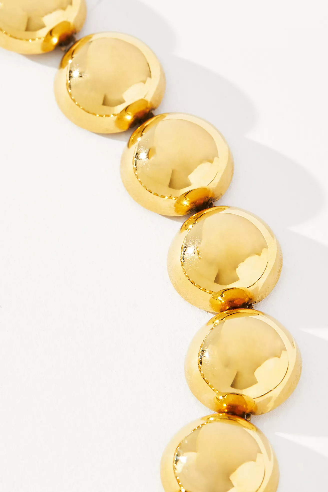Round Metal Collar Necklace | Anthropologie (US)