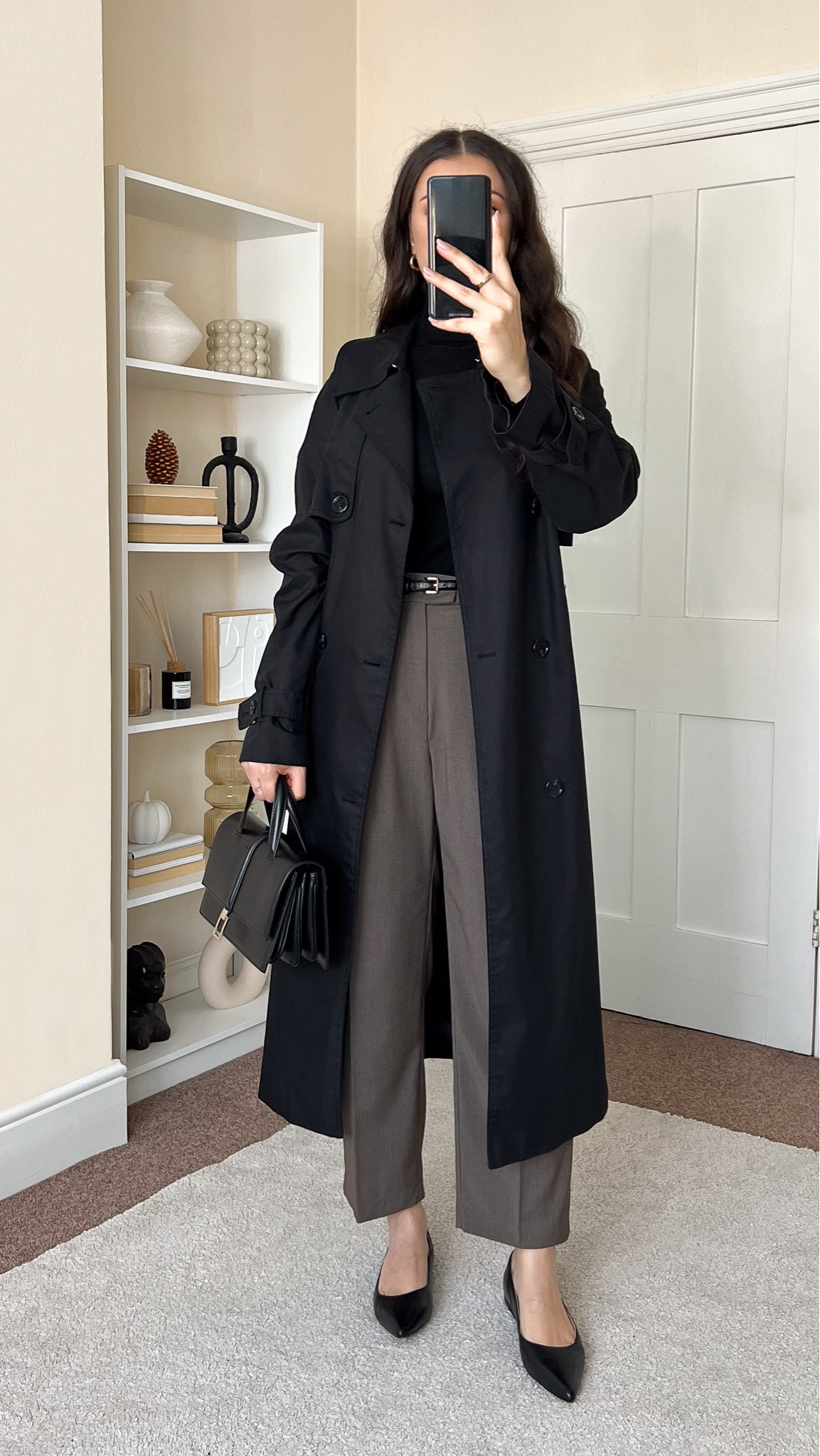 Smart casual autumn outfit. Roll neck is Uniqlo, wearing size S. Trench coat is old Mango, wearing size S, I’ve linked similar. Trousers are H&M, wearing size UK10. 

#LTKautumn #LTKstyletip #LTKeurope